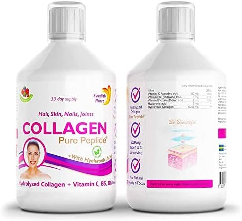 Swedish Nutra COLLAGEN PURE PEPTIDE 5000, 500 mL