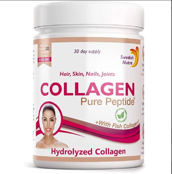 Swedish Nutra COLLAGEN PURE PEPTIDE 10000, 300g